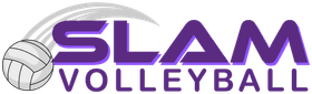 Slam Volleyball Club banner logo