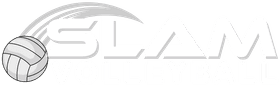 Slam Volleyball Club banner logo